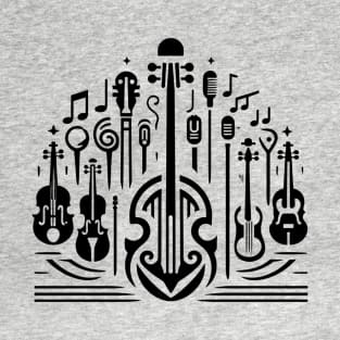 Musical Instruments Rack T-Shirt